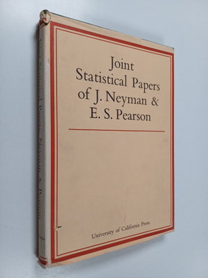 Jerzy Neyman ym. : Joint Statistical Papers