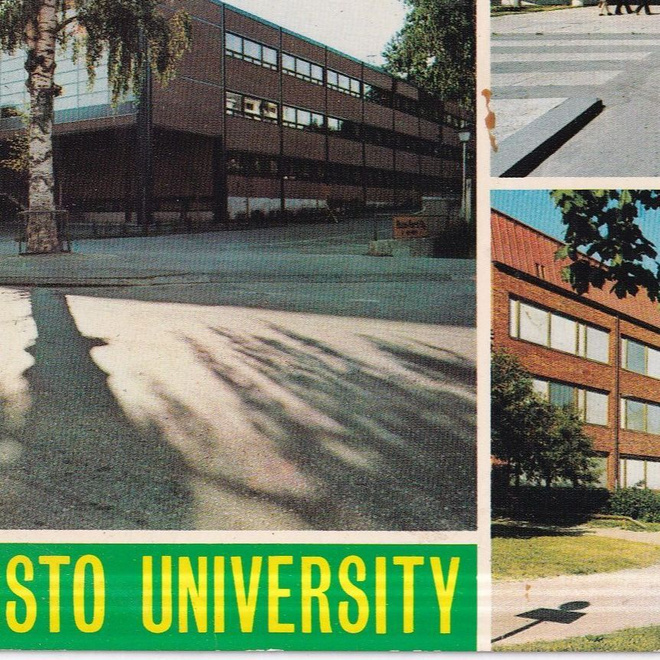Jyväskylä. Yliopisto University. . sommitelmakortti, e265
