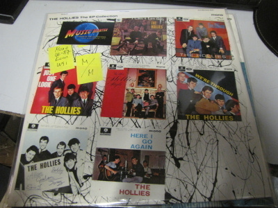 HOLLIES - EP COLLECTION LP UK '87 PAINOS MONO M-/M-