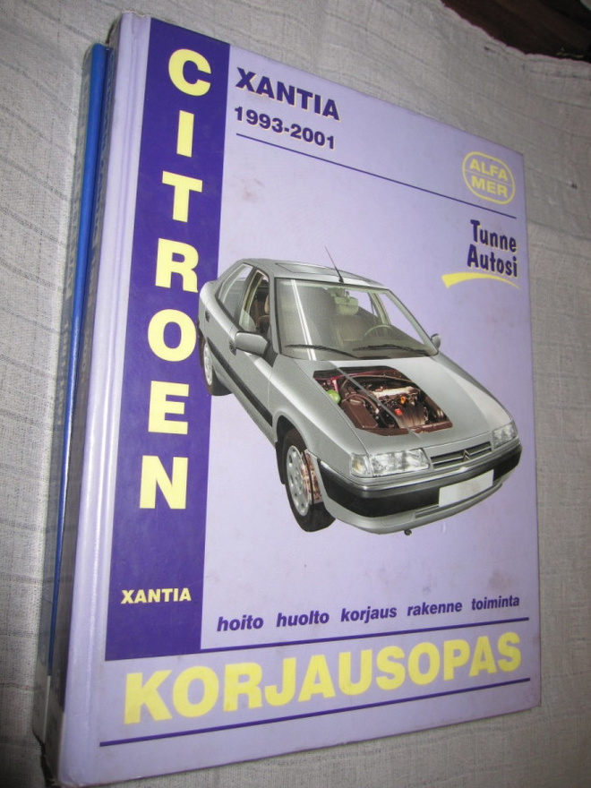 CITROEN XANTIA 1993-2001 KORJAUSOPAS