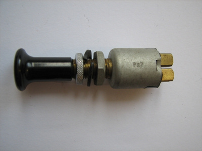 Lucas vetokatkasin 31201 + musta nuppi MG, Jaguar, Morris..