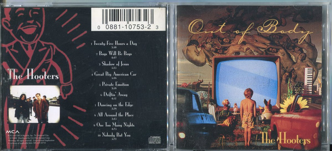 THE HOOTERS . CD-LEVY . OUT OF BODY