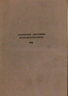 Ulkomaiden asevoimien sotavarustekuvasto
