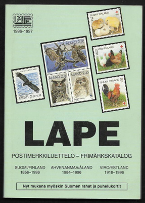 Lape 1996-1997 luettelo