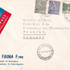 SUOMI-HOLLANTI EXPRES PAR AVION SEKAPOSTITUS  FIRMAKUORI - pikkukuva 1