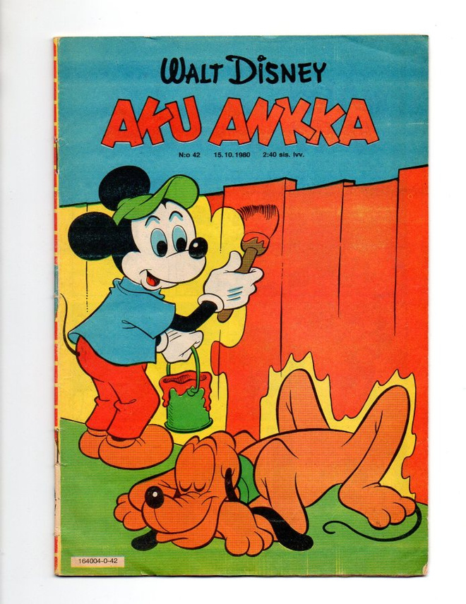 Walt Disney: Aku Ankka N:o 42 / 1980