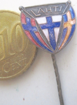 VANHA Merkki Lahti Suomi Norja Ruotsi Lippu Hiihto?