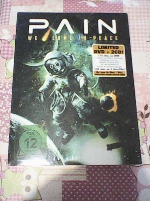Pain : We come in peace DVD + 2CD UUSI, MUOVEISSA