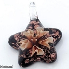 1344 .. Murano Lampwork Art Glass Taidelasi .. Kaulakoru - pikkukuva 5