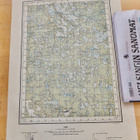 VANHA Armeijan Kartta Itä-Karjala 1941 - pikkukuva 1