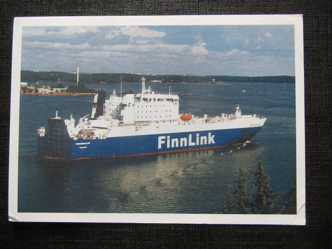 MS Finnsailor. Laivakortti