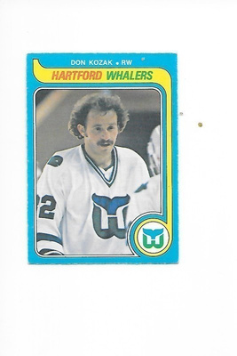 1979-80 OPC #342 Don Kozak Hartford Whalers