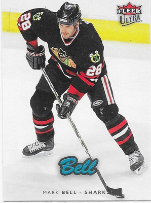 2006-07 Ultra #166 Mark Bell Chicago Blackhawks