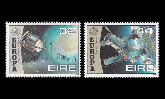 Irlanti 759-60 ** Europa avaruus (1991)