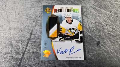 Valtteri Puustinen 2022-23 Ultimate Debut Threads RPA /99