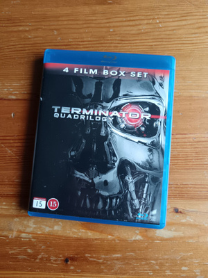 Terminator boksi bluray Quadrilogy