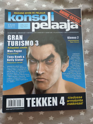 konsolipelaaja lehti 09/01