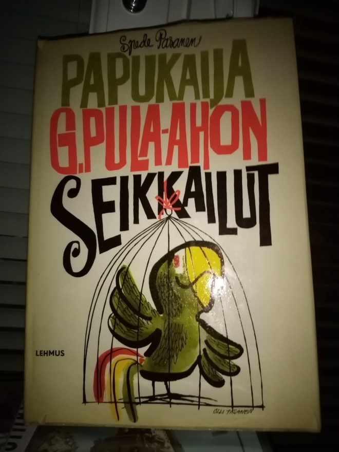 Spede Pasanen PAPUKAIJA G. PULA-AHON SEIKKAILUT ( 1p. 1964 )