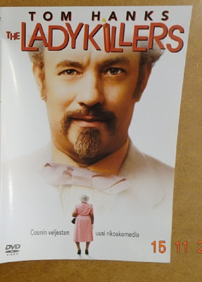 dvd, The Ladykillers (Tom Hanks; ohj Joel & Ethan Coen) [kom