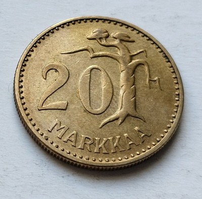 20 mk, circ, v . 1956