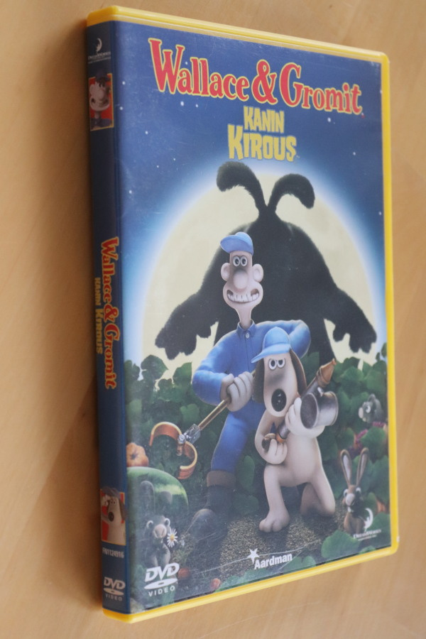 DVD Wallace & Gromit Kanin kirous ( 2005 Nick Park )