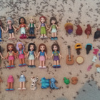 Lego Friends - figuurit 12 kpl + tarvikkeita + rakennusohjei - pikkukuva 1
