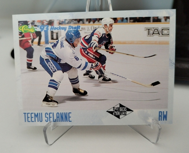 1993 Classic Teemu Selänne #124 Suomi, Jokerit