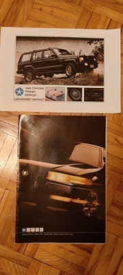 Jeep ja Chevrolet esitteet