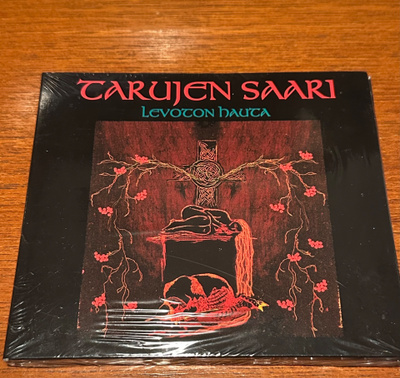 Tarujen Saari – Levoton hauta SEALED 2002 Silence CD folk