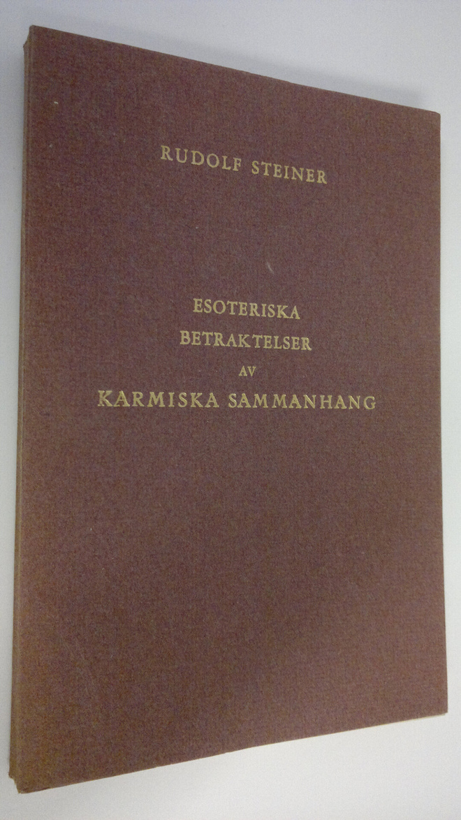Rudolf Steiner : Esoteriska betraktelser av karmiska samm...