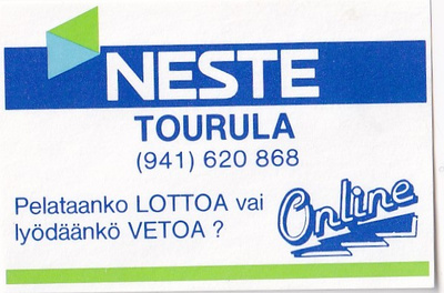 Tourula , NESTE ,  b420