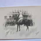 VANHA Valokuva Mannerheim Helsinki 1919 Postikorttikoko - pikkukuva 1