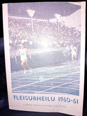 YLEISURHEILU 1960-61 SUL vuosikirja ( SIS POSTIKULU )
