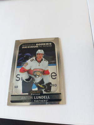2021-22 O-Pee-Chee Platinum #296 Anton Lundell RC