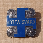 Lotta Svärd järjestön neulamerkki Hopea 813 - pikkukuva 1