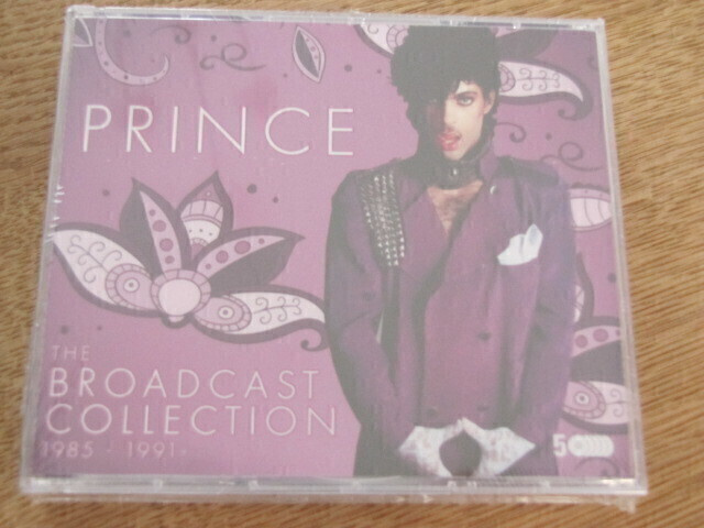 Prince Broadcast collection 1985-91 5x cd boxi muoveissa