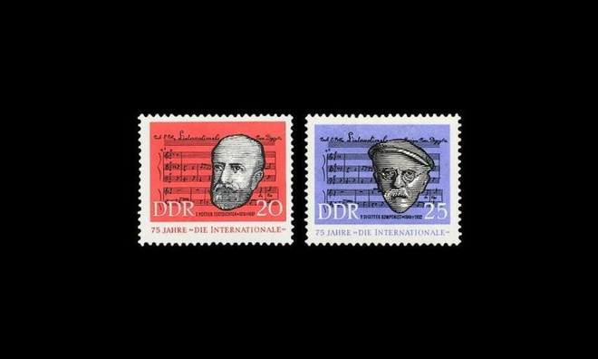 DDR 966-7 ** Internationaali 75v (1963)