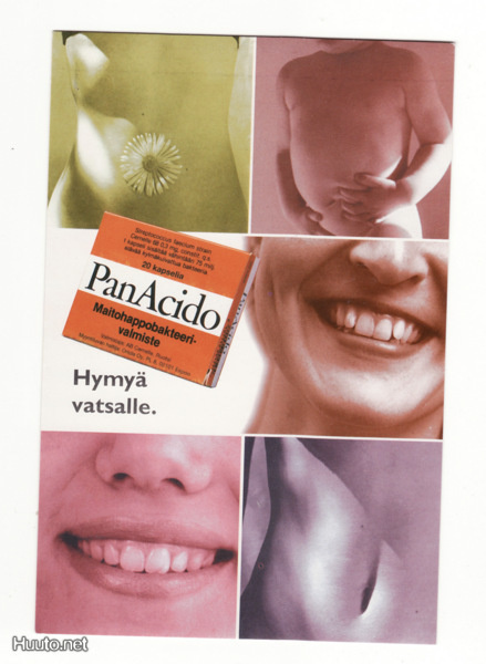 Postikortti, LÄÄKE, hymyä vatsalle