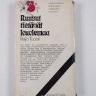 Reijo Tuomi : Ruusut tietävät kuolemaa - pikkukuva 2