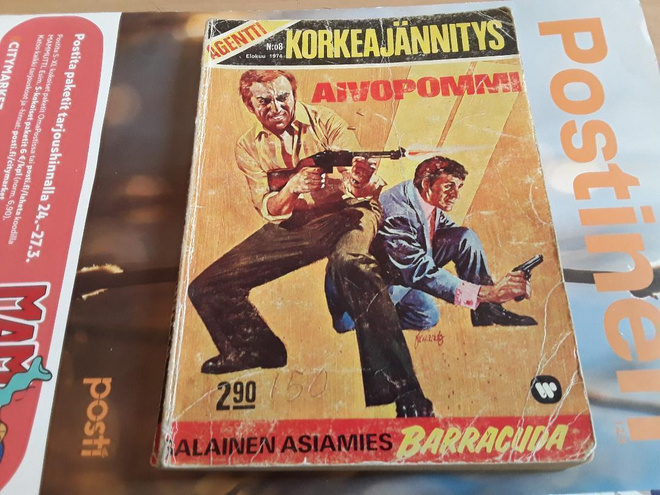 Agentti Korkeajännitys 1974 08: Aivopommi