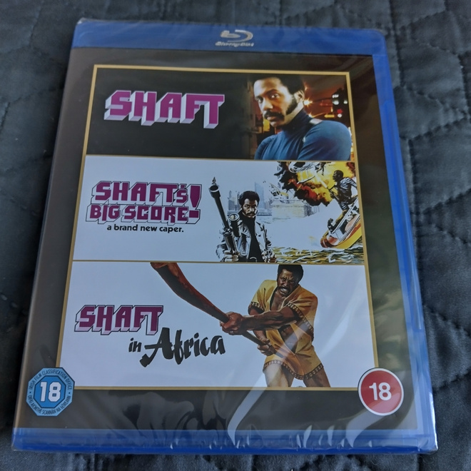 Shaft / Shaft's Big Score / Shaft in Africa blu-ray *muoveis