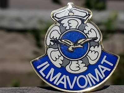SA - Ilmavoimat Merkki. Halkaisija - 29mm.