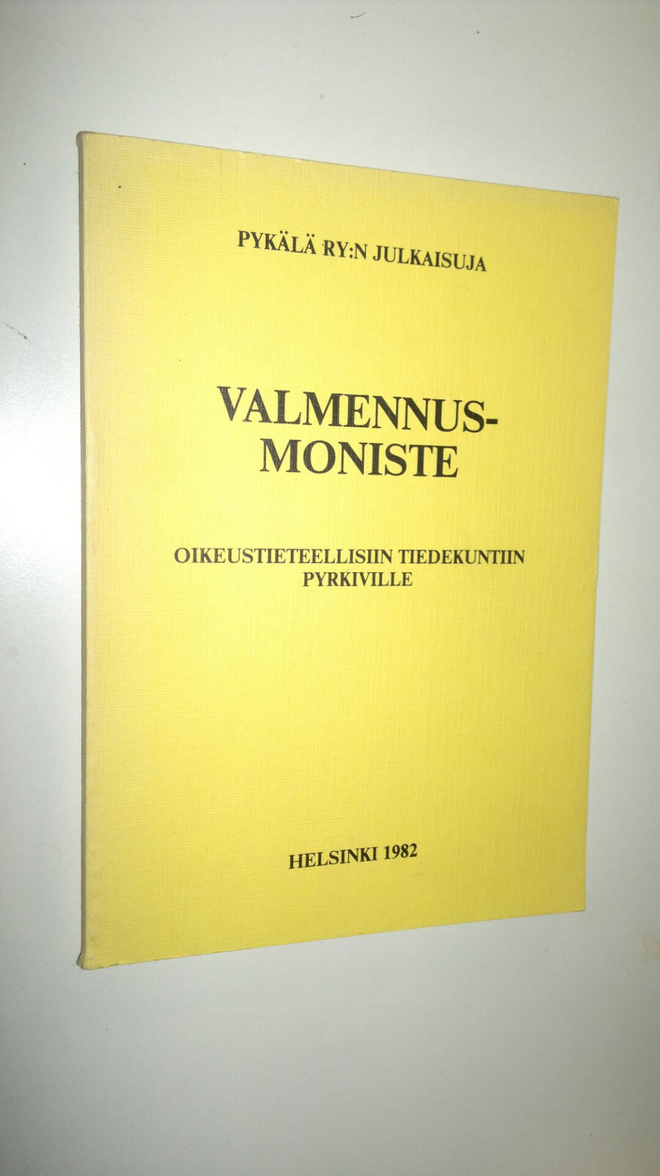 Heikki ym. (toim.) Halila : Valmennusmoniste oikeustietee...