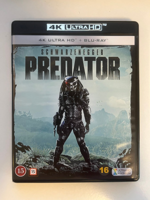 Predator (4K Ultra HD + Blu-ray) Arnold Schwarzenegger (1987