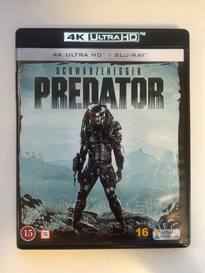 Predator (4K Ultra HD + Blu-ray) Arnold Schwarzenegger (1987