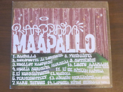 Raappana: Maapallo CD