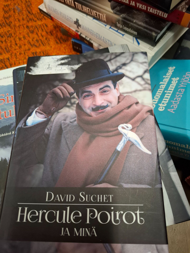 David Suchet Hercule Poirot ja minä