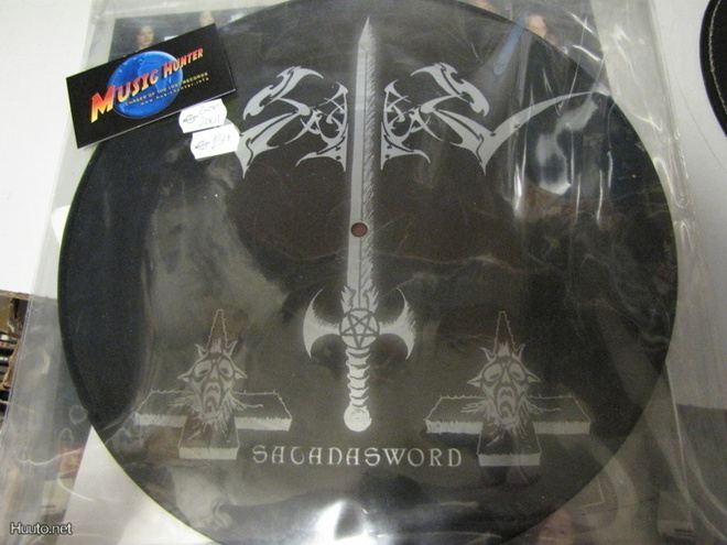 SABBAT-SATANASWORD LP KUVALEVY SAKSA 2001 EX+