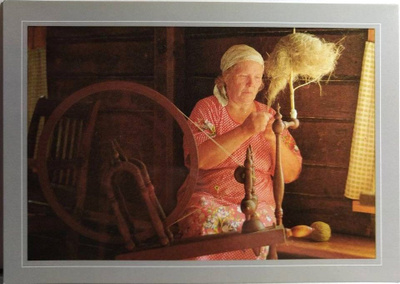 kortti ** Käsityö tekeillä - eril. valokuva- & taidekortteja