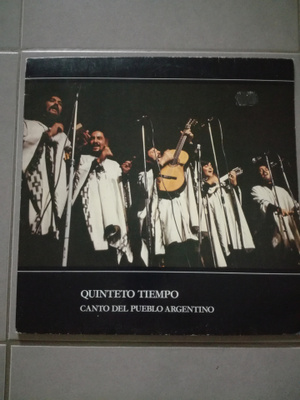 QUINTETO TIEMPO Canto Del Pueblo Argentino Ponsi LP 5 v. 79